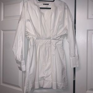 Zara white dress